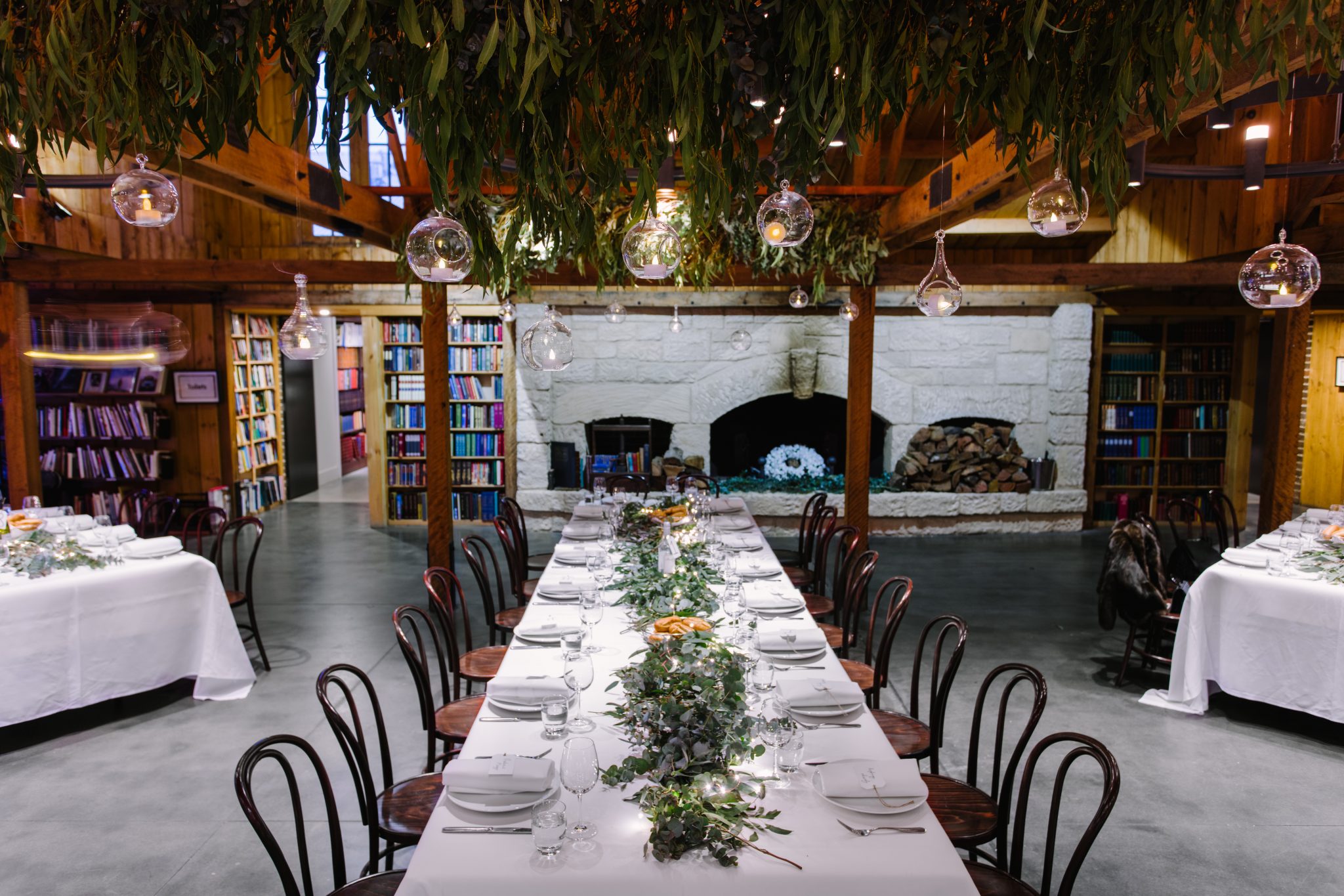 The Reception Room at Bendooley Estate - Decorations by Jelena